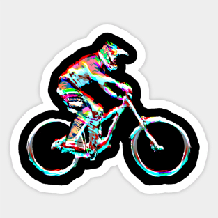 downhill mtb Sticker